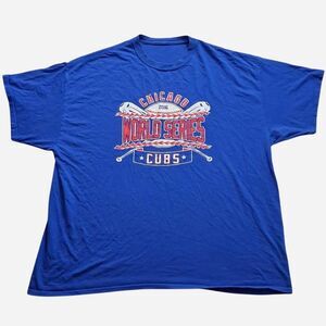 Mlb Men's Blue and Red T-shirt